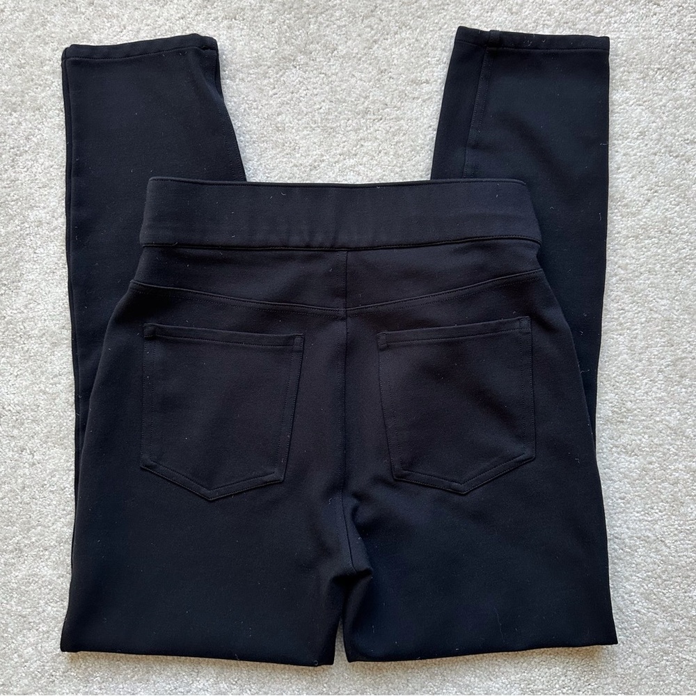 Spanx Perfect Black Stretch Ankle Pants